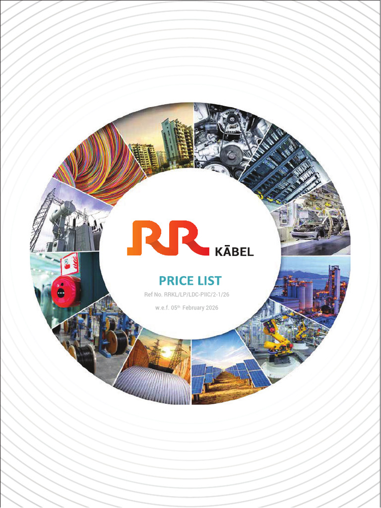 RR Kabel Pricelist - Rrkllpldcpiic2-126 05-02-26 | PDF