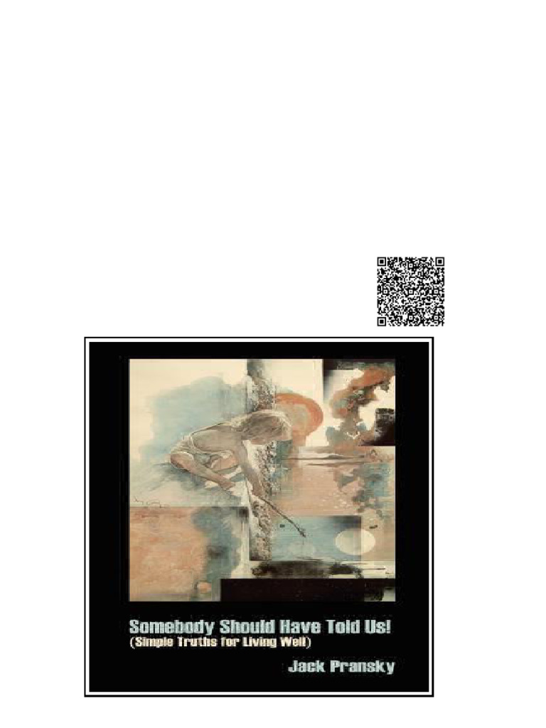 (Ebook) Somebody Should Have Told Us!: Simple Truths for Living Well by ...