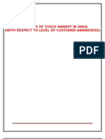 IIFL - India Info Line - FUNCTION'S OF STOCK MARKET IN INDIA (WITH RESPECT TO LEVEL OF CUSTOMER A