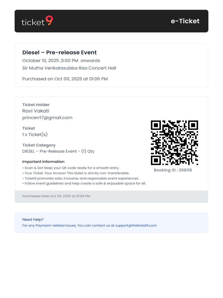 Ticket | PDF