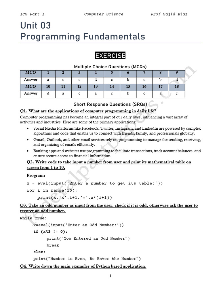 Unit3 Notes 2024-Updated (2) | PDF | Python (Programming Language ...