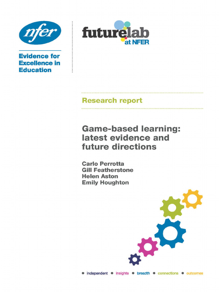 Gamebasedlearning Finalreport | PDF | Learning | Qualitative Research