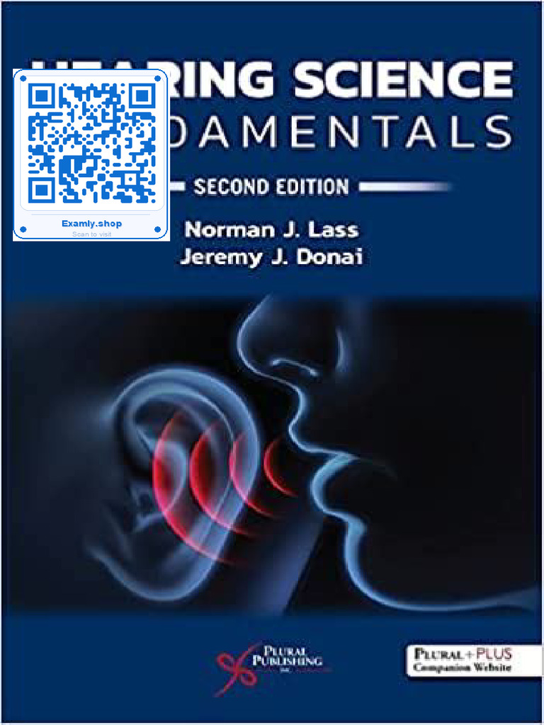 Solution Manual for Hearing Science Fundamentals Second Edition ...