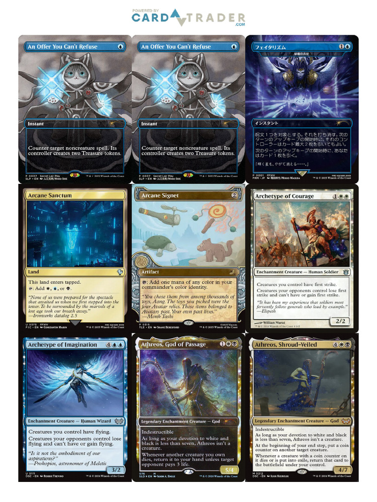 MTG Zur Commander Deck | PDF