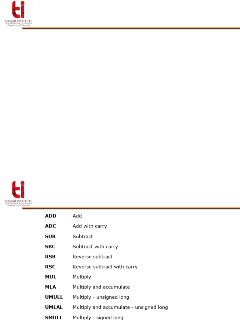 Instruction Set | PDF | Computing | Computer Engineering