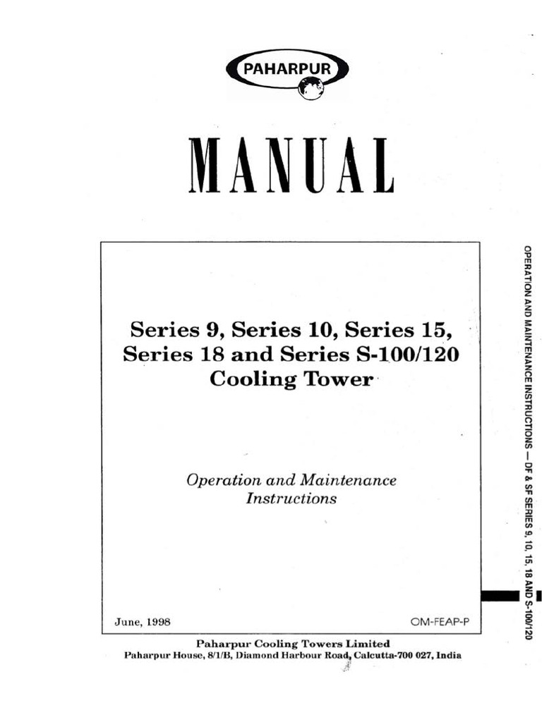 9,10,15 & 18 Owner's Manual | PDF | Water | Valve