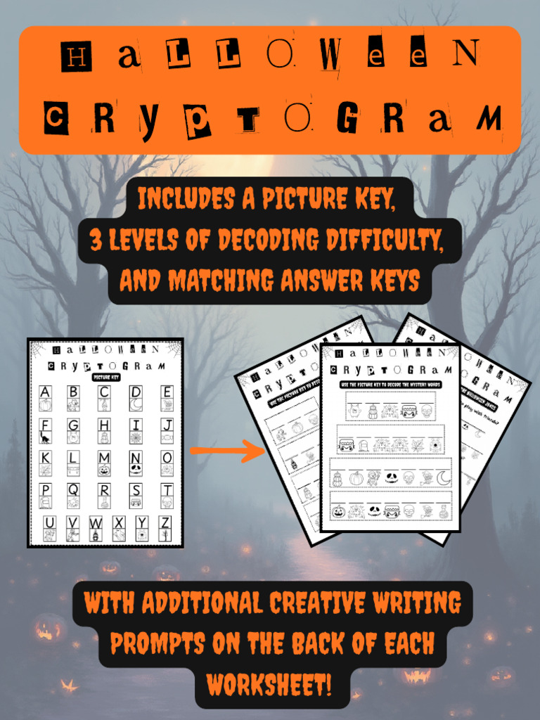 Halloween Cryptogram | PDF