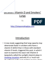 Between Vitamin D and Smokers’ Lungs