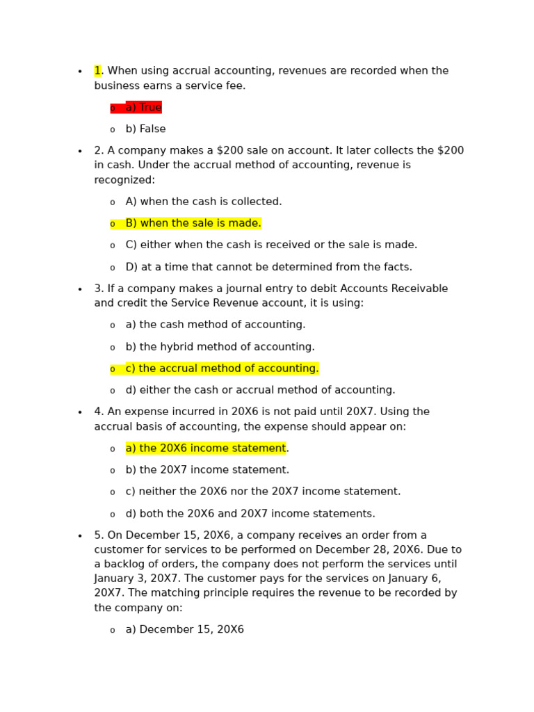 Finacc Quizz 1-2-3 | PDF | Debits And Credits | Business Economics