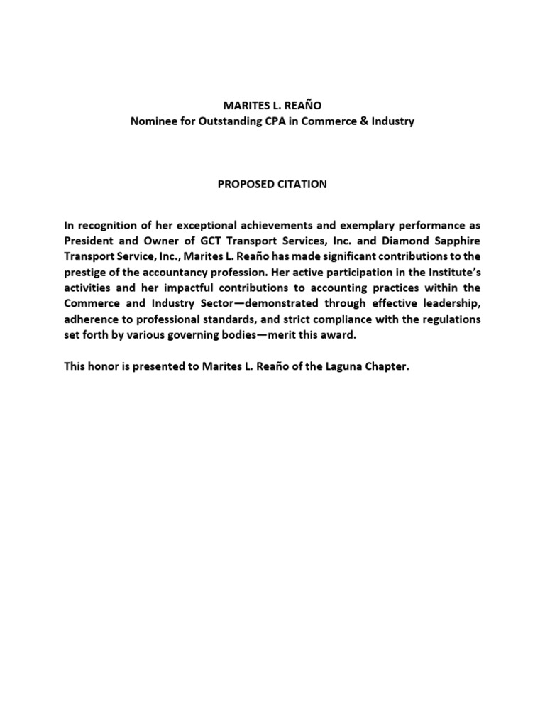 4 - Marites L Reano - Proposed Citation (2025) | PDF
