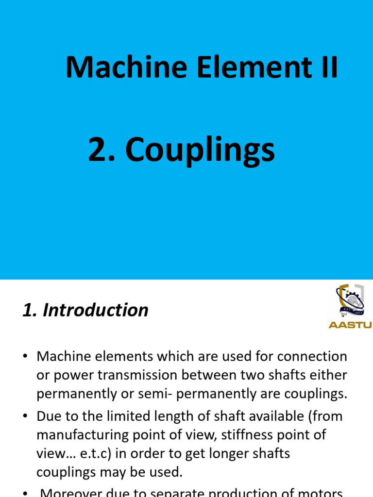 Coupling Design EME | PDF | Machines | Manufactured Goods