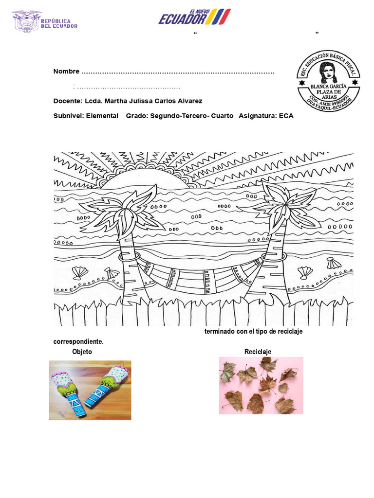 Examen Eca 3 Trimestre | PDF