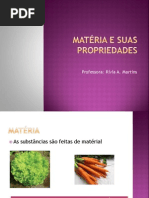 Materia e Propriedades