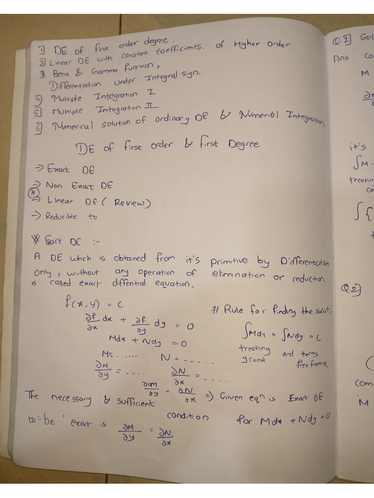 Maths PDF Module 1 Sem 2 | PDF
