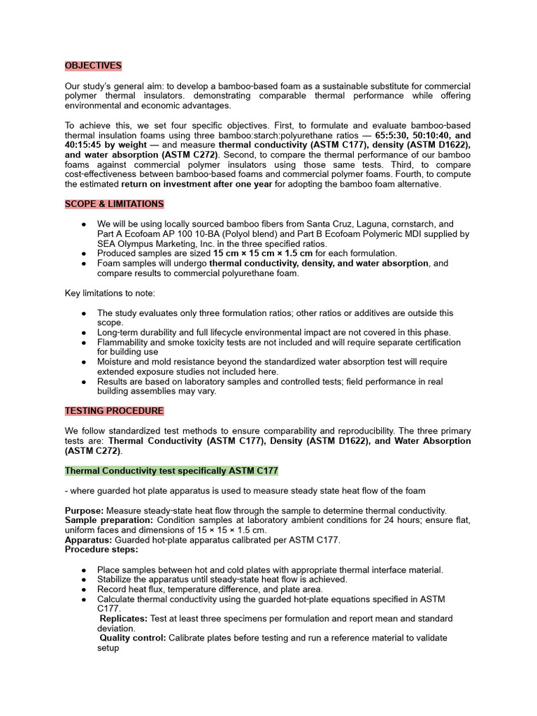 Script Title Defense | PDF | Heat Transfer | Polyurethane