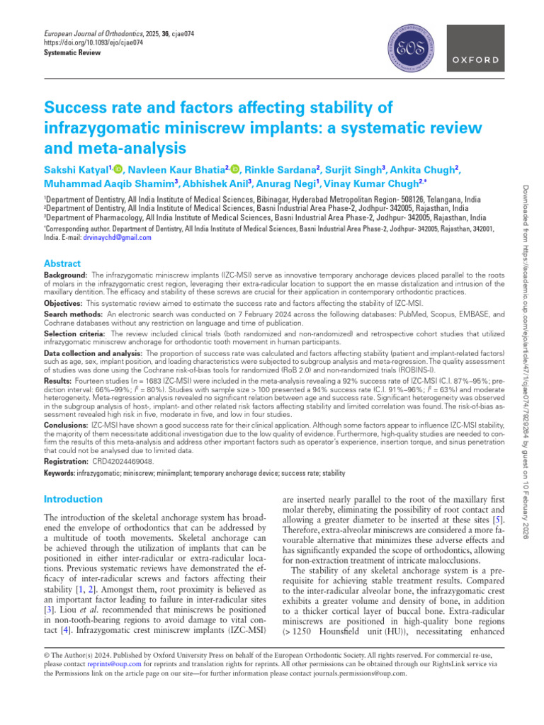 cjae074 | PDF | Systematic Review | Meta Analysis