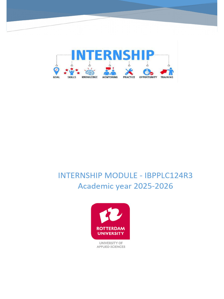 Ibpplc124r3 - Internship Module - February 2026 Cohort | PDF ...