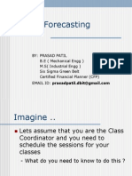 Forecasting