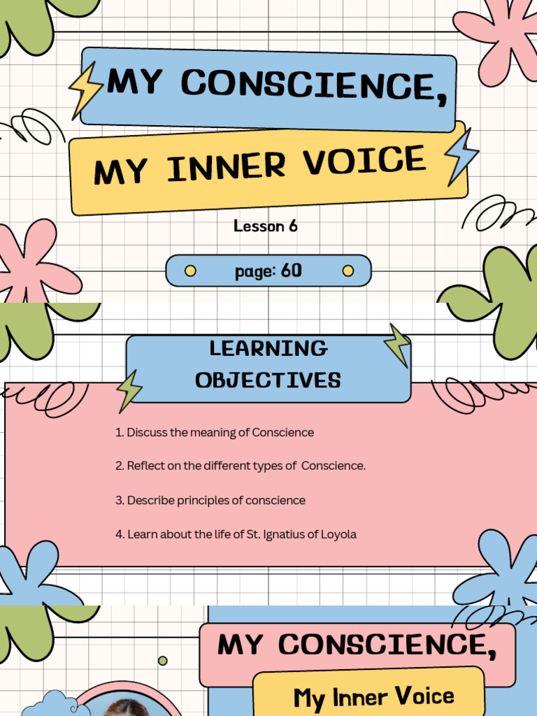 9-SAM LESSON 6 | PDF | Ignatius Of Loyola | Conscience