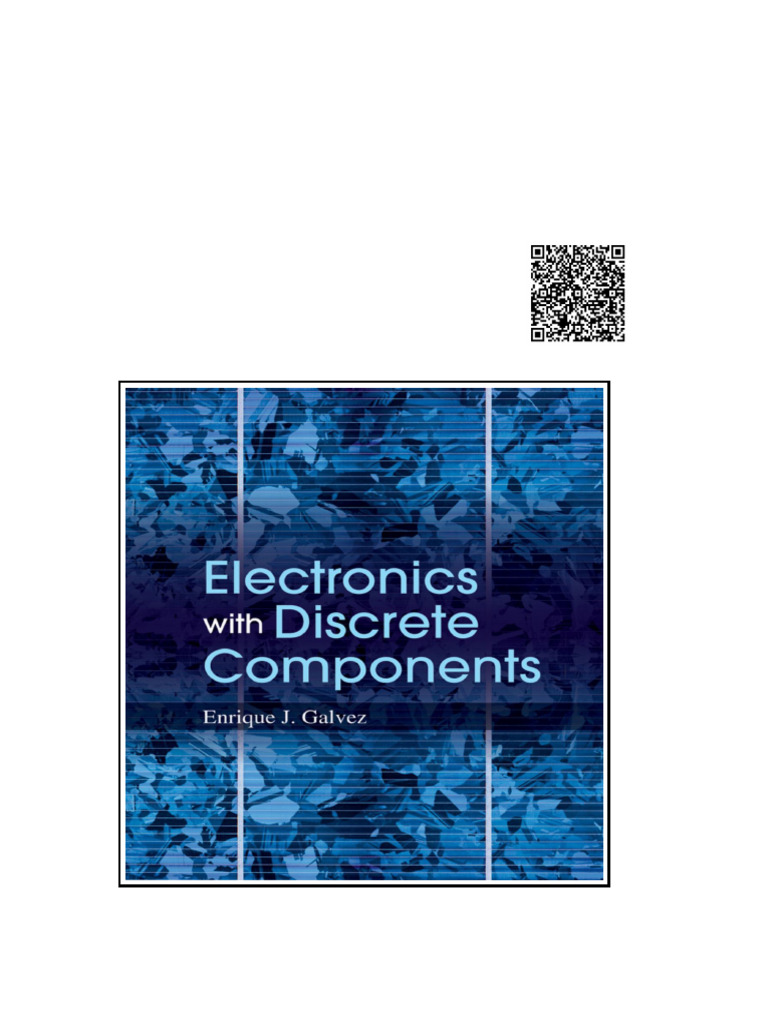 Electronics With Discrete Components | PDF | Equations | Mathematics