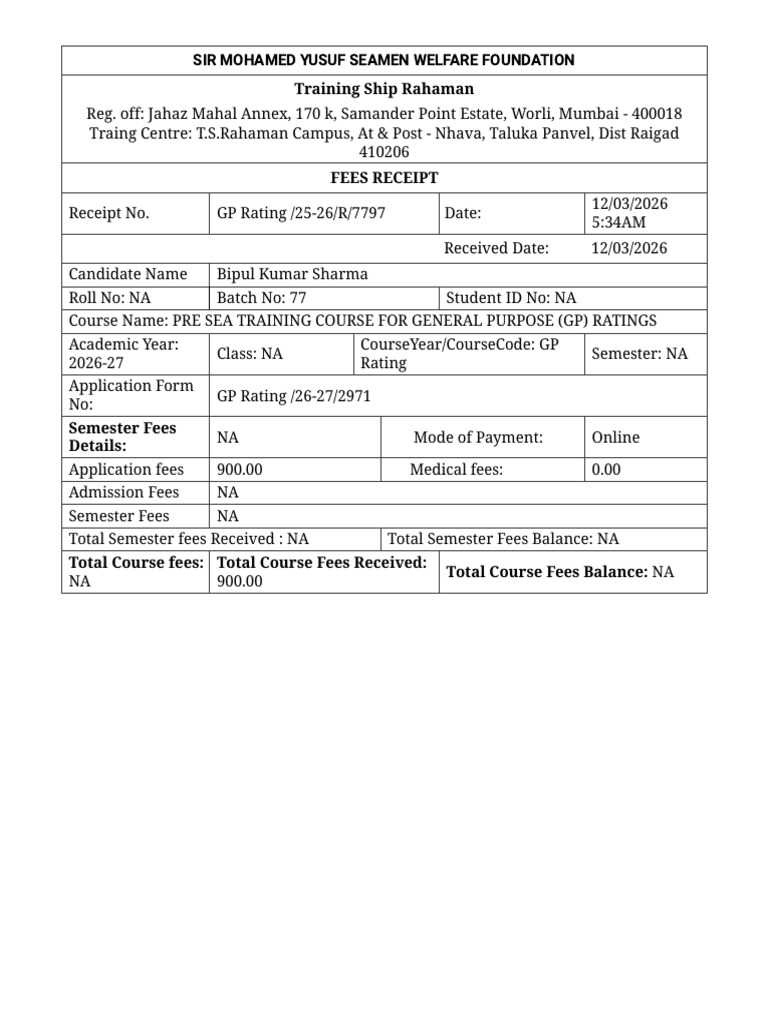 GP Rating | PDF