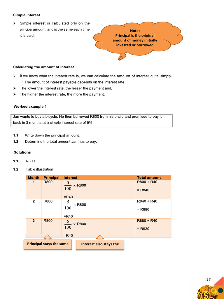 Simple and Compound Interest | PDF
