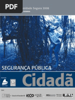 Cartilha Caravana Comunidade Segura 2008