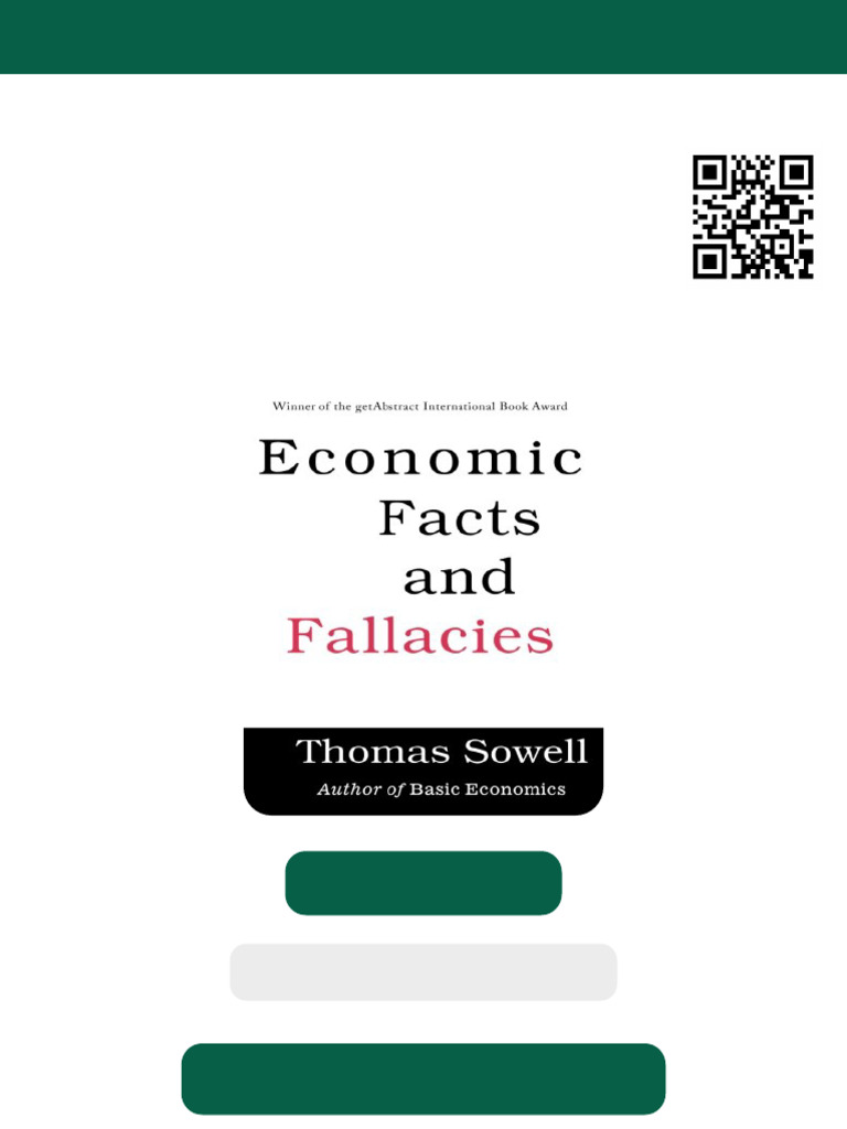 Economic Facts and Fallacies 2nd Edition Thomas Sowell Ebook Testbank ...