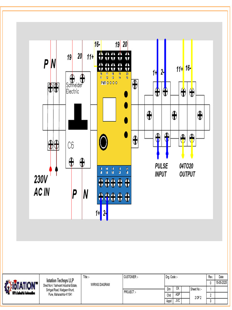 Panel Ga & Wiring | PDF