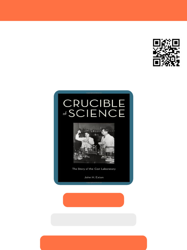 Crucible of Science The Story of the Cori Laboratory 1st Edition John H ...