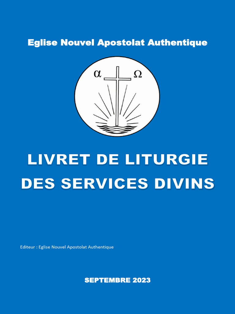 LIVRET DE LITURGIE DES SERVICES DIVINS - Compressed | PDF | Cène ...