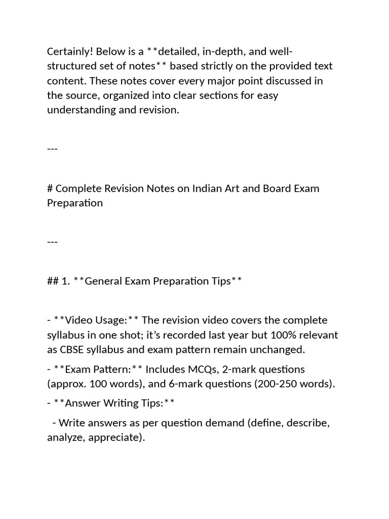 Full Marks Confirmed Notes | PDF