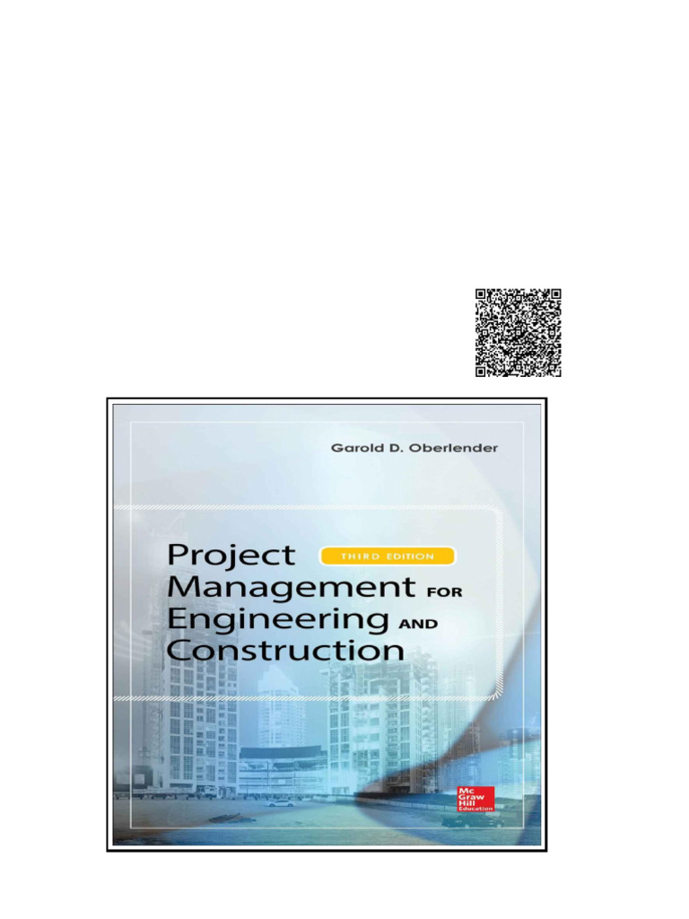 Project Management For Engineering and Construction 3rd Third Edition ...