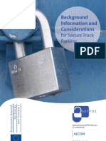 2010 04 Background Information and Considerations For Secure Truck Parking