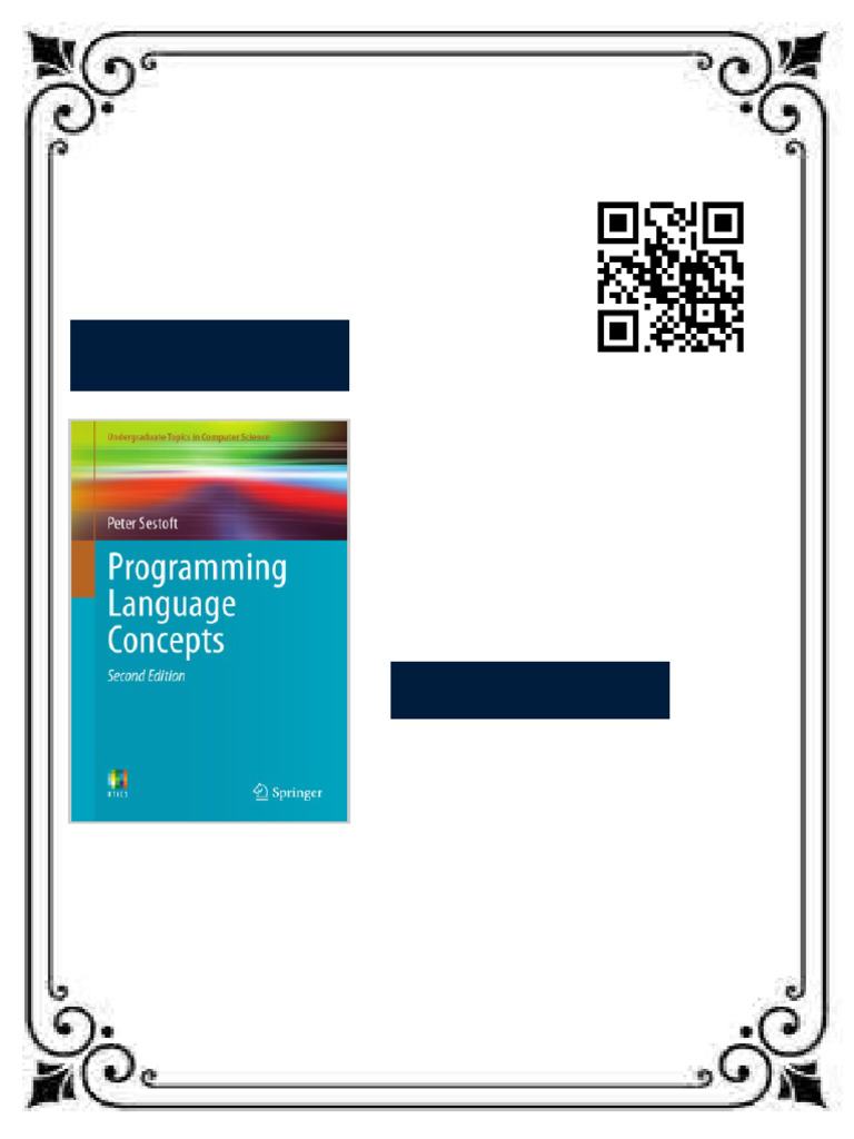 Programming Language Concepts Peter Sestoft eBook available any format ...