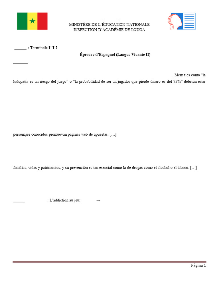 TLV2 2 - Validee | PDF | Problemas de juego