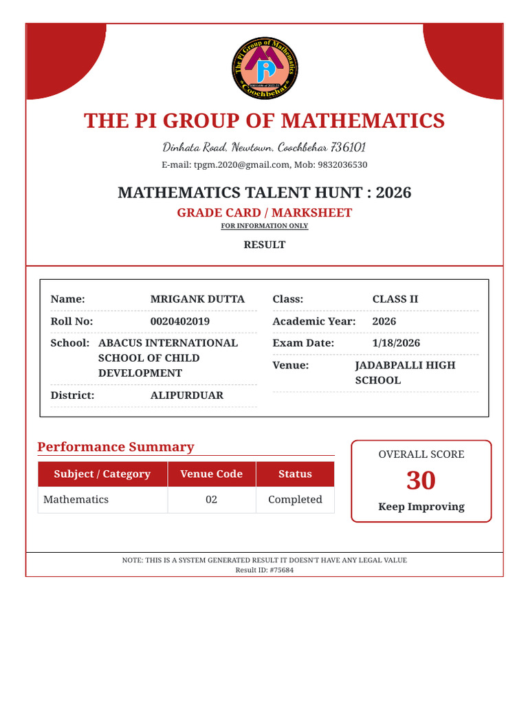 View Your Results - Pi Group | PDF