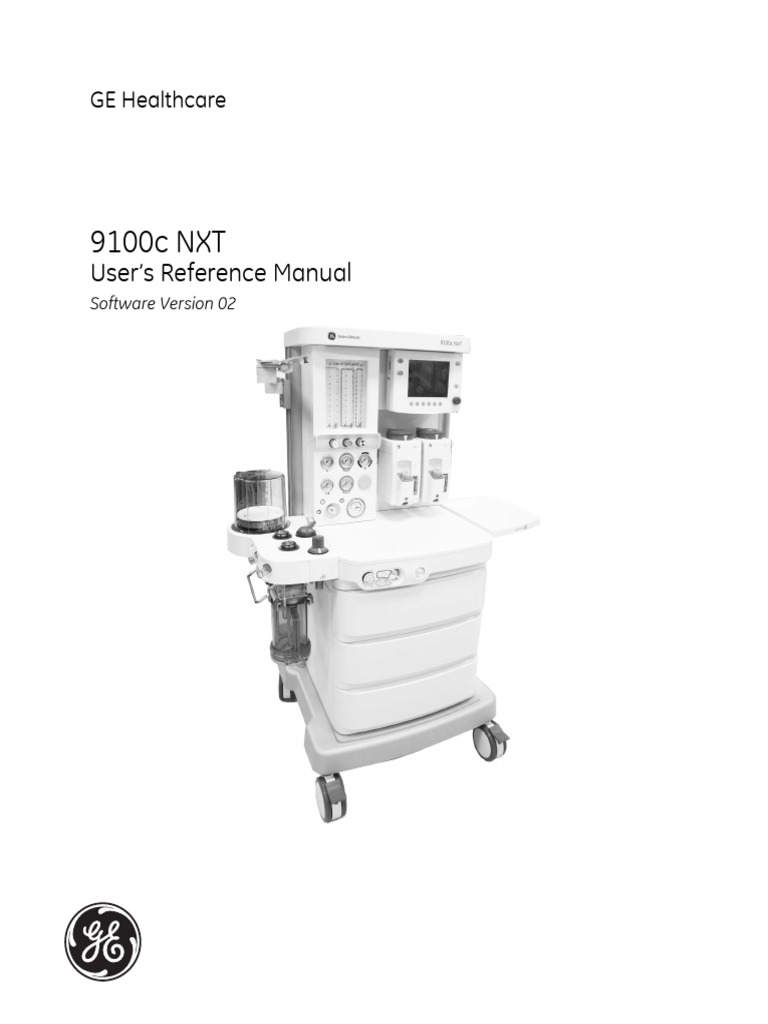 9100c NXT USER - 627833 | PDF | Anesthesia | Breathing