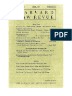 Harvard Law Revue April 1990 Vol103