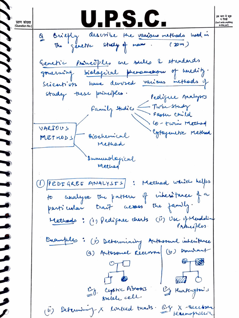 Various Genetic Study Methods | PDF | Genetics | Life Sciences