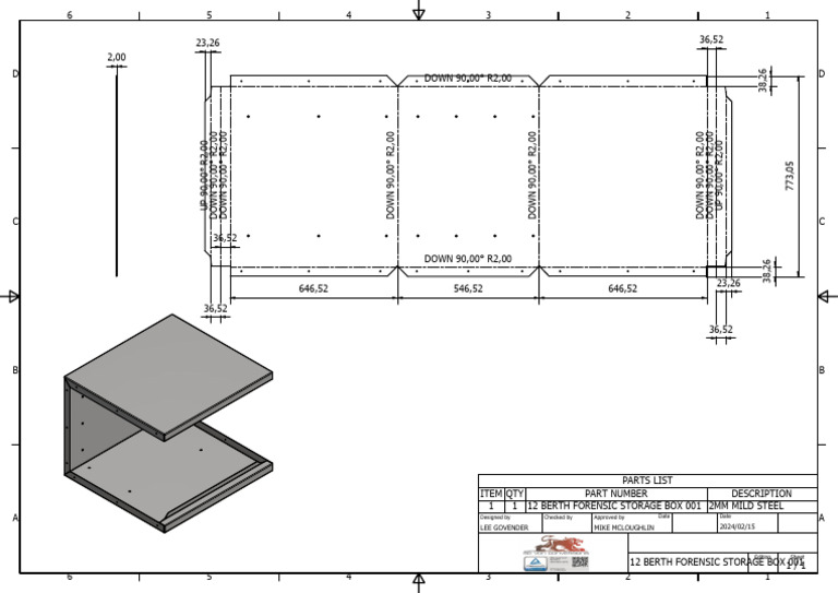 12 Berth Forensic Storage Box 001 | PDF