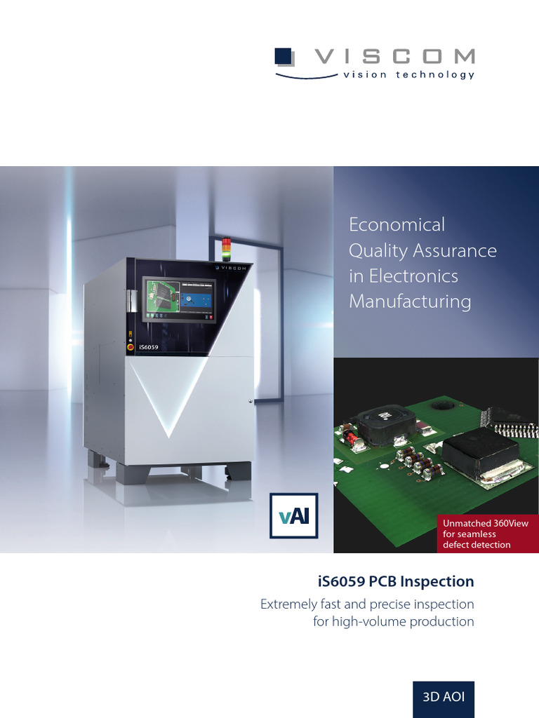 Viscom Brochure AOI IS6059 PCB Inspection en | PDF | Printed Circuit ...