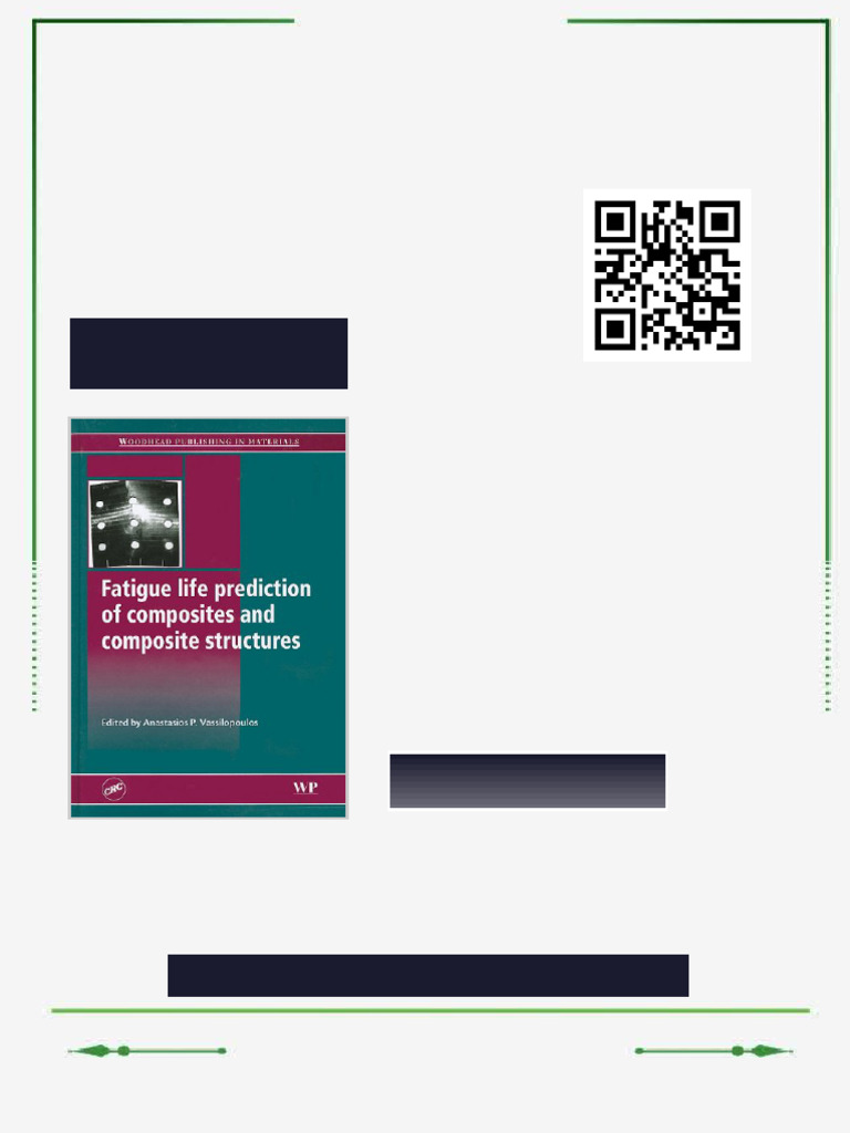 Fatigue Life Prediction of Composites and Composite Structures Woodhead ...
