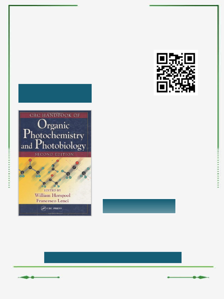 CRC Handbook of Organic Photochemistry and Photobiology Volumes 1 2 ...