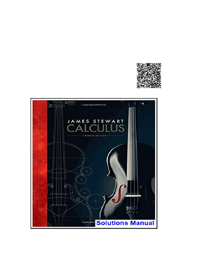 Calculus 8th Edition Stewart Solutions Manual | PDF | Monotonic ...