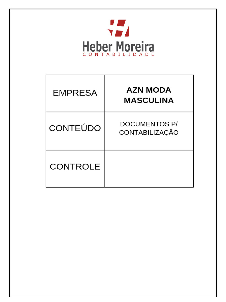 Capa Box Contabilidade | PDF