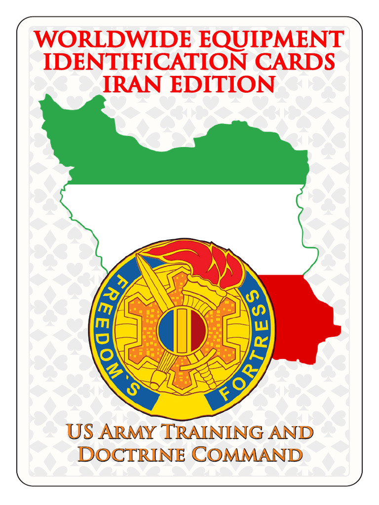 Equipment Identification Card Iran From US Army (1) | PDF | Missile ...