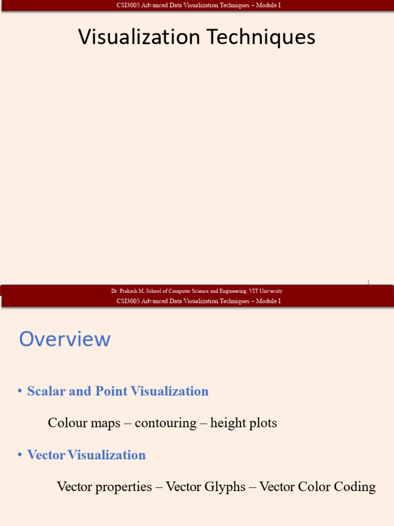 1.4 Scalar Visualization | PDF | Vector Space | Contour Line