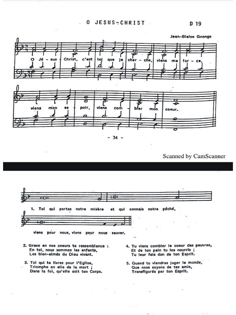 O Jesus Christ | PDF