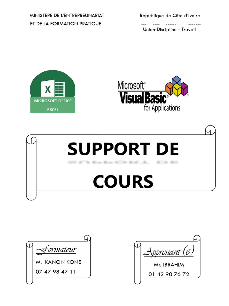 Formation Excel - Recommande | PDF | Microsoft Excel | Visual Basic for ...